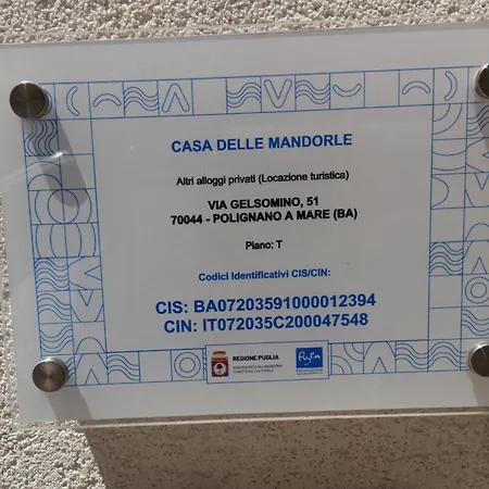 شقة Casa Delle Mandorle بولينيانو آ ماري